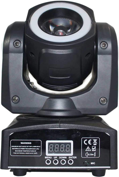 ColorKey Mover Halo Beam QUAD LED Moving Head 2-Pack - PSSL ProSound and Stage Lighting