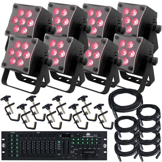 Mega Lite Baby Color Q70 8x LED Light System - PSSL ProSound and Stage Lighting