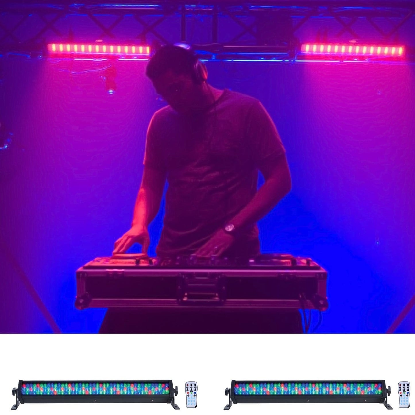 ADJ American DJ Mega Bar 50RGB RC LED Bar Light 2 Pack - PSSL ProSound and Stage Lighting