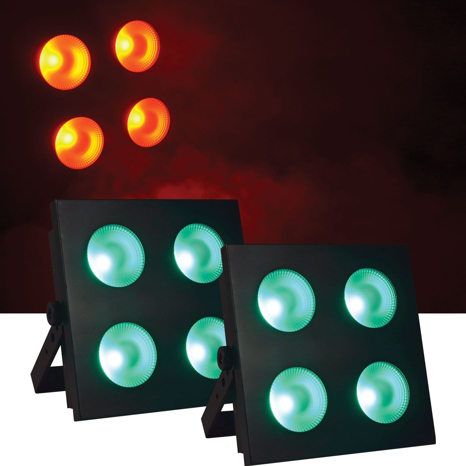 ColorKey StageBlinder COB TRI 4x30W RGB LED Wash Light 2-Pack - PSSL ProSound and Stage Lighting