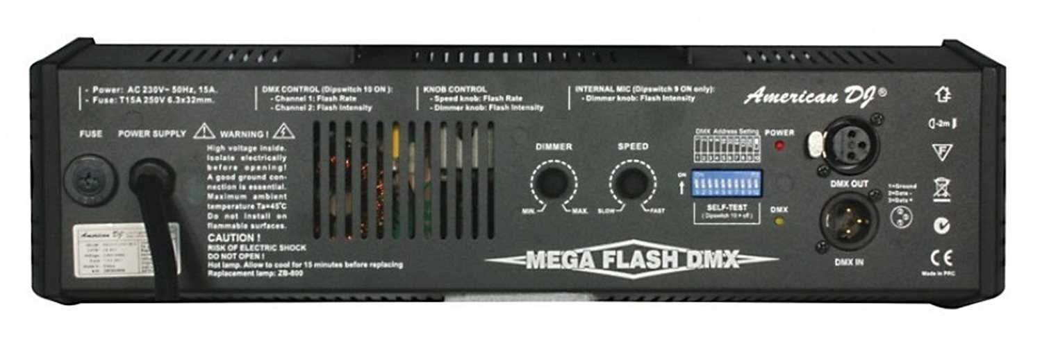 ADJ American DJ Mega Flash DMX 800W Strobe Light 4-Pack - PSSL ProSound and Stage Lighting