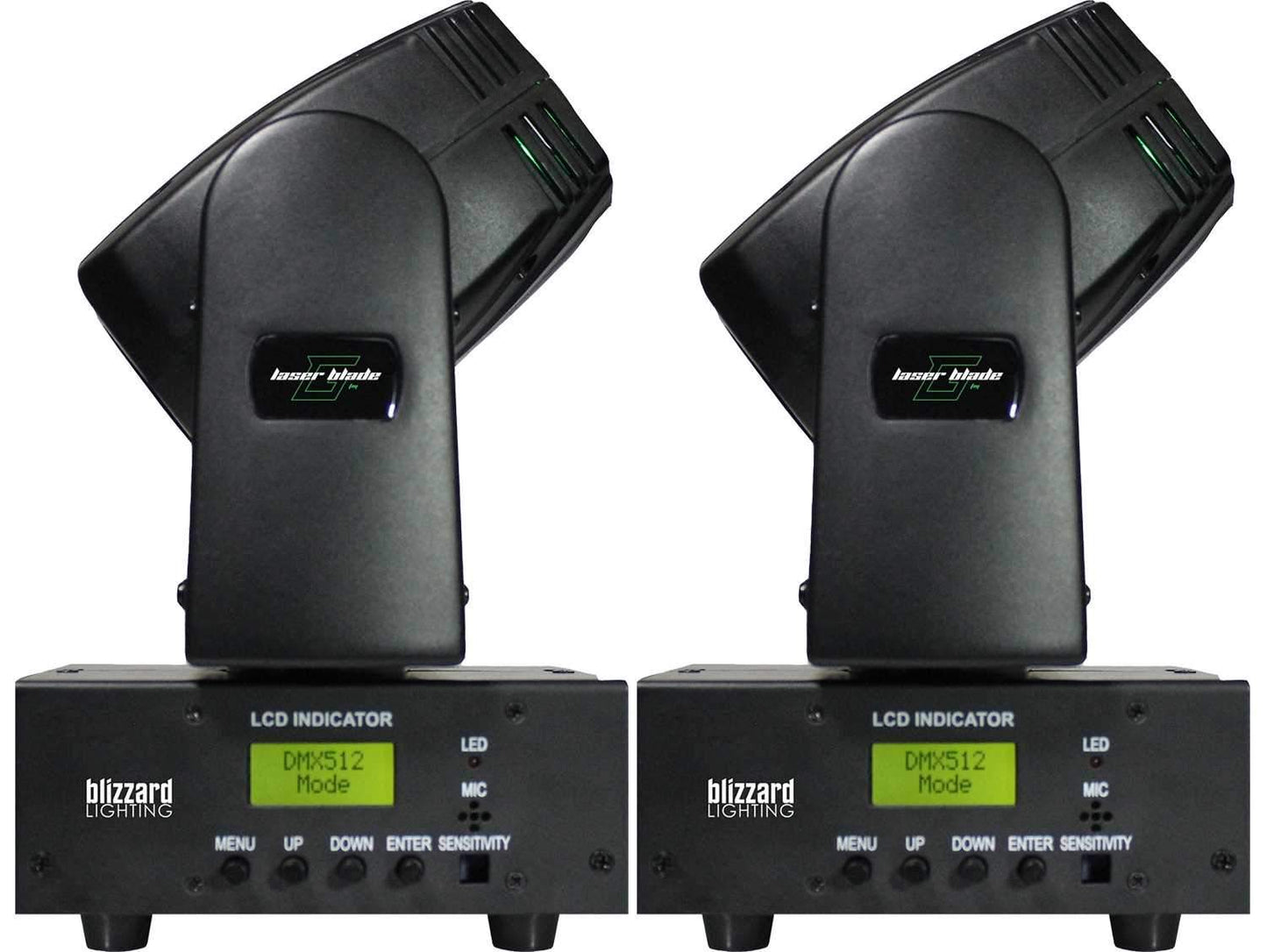 Blizzard Laser Blade G Moving Head Light 2-Pack - PSSL ProSound and Stage Lighting