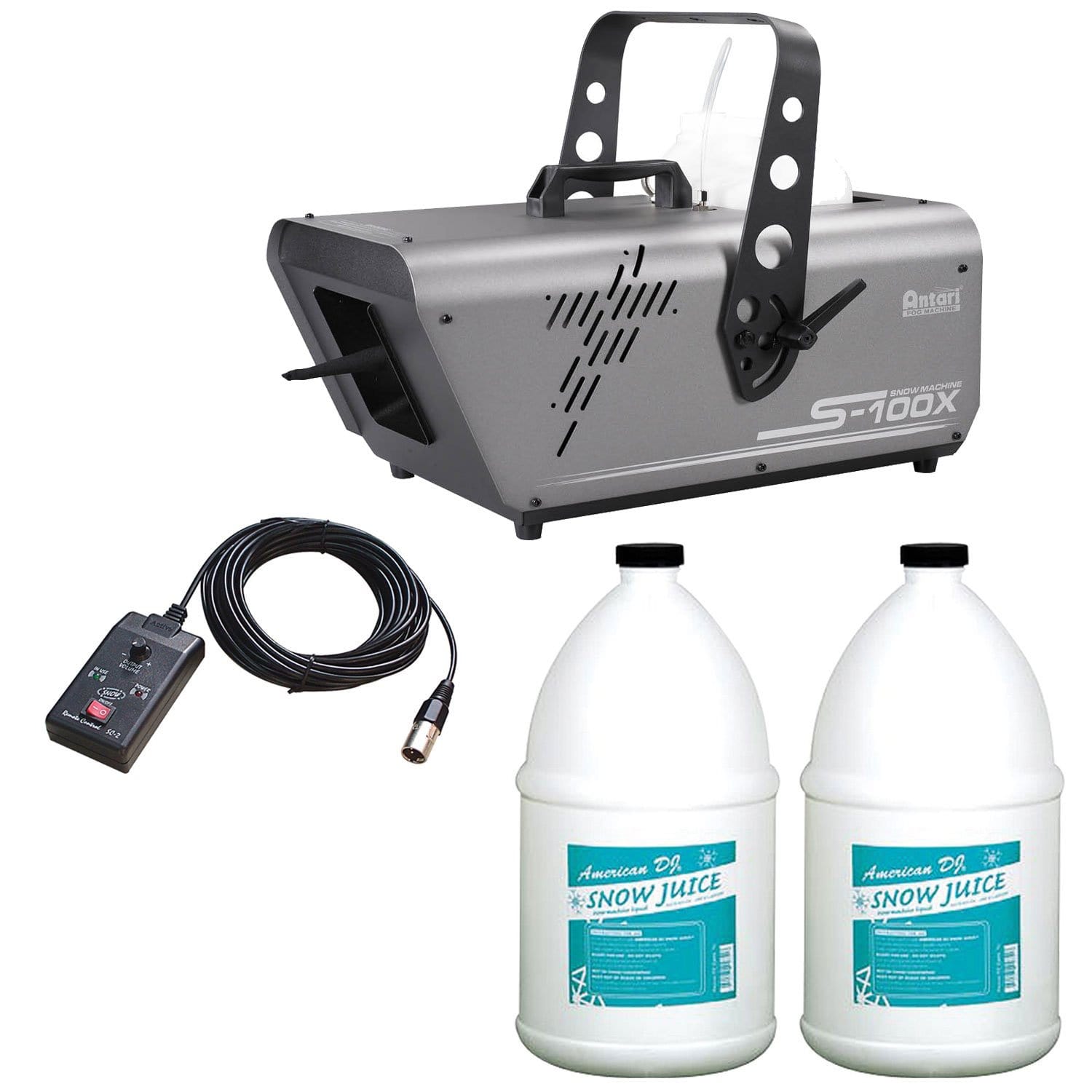 Antari S100X Snow Machine Package with Fluids - PSSL ProSound and Stage Lighting