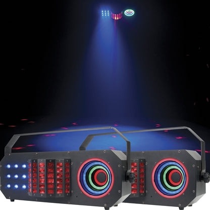 ADJ American DJ Boom Box FX3 3-in-1 Multi FX Light 2-Pack - PSSL ProSound and Stage Lighting