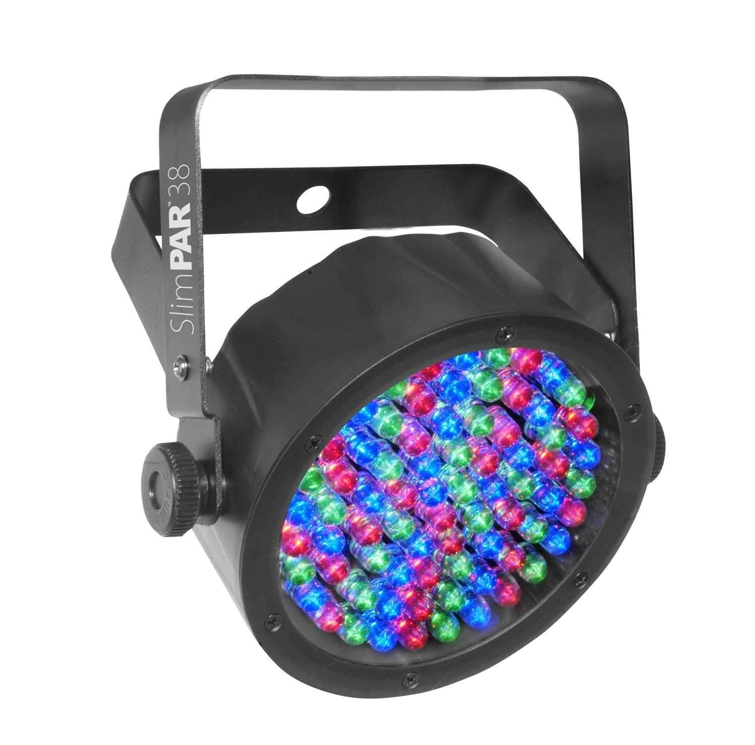 Chauvet SlimPAR 38 DMX RGB LED Wash Light 8-pack - PSSL ProSound and Stage Lighting