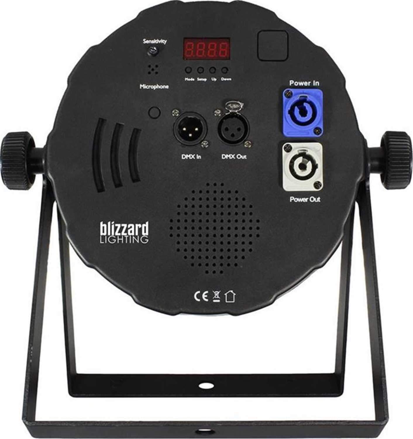 Blizzard LB Par Quad RGBA 8-Pack with DMX Controller - PSSL ProSound and Stage Lighting