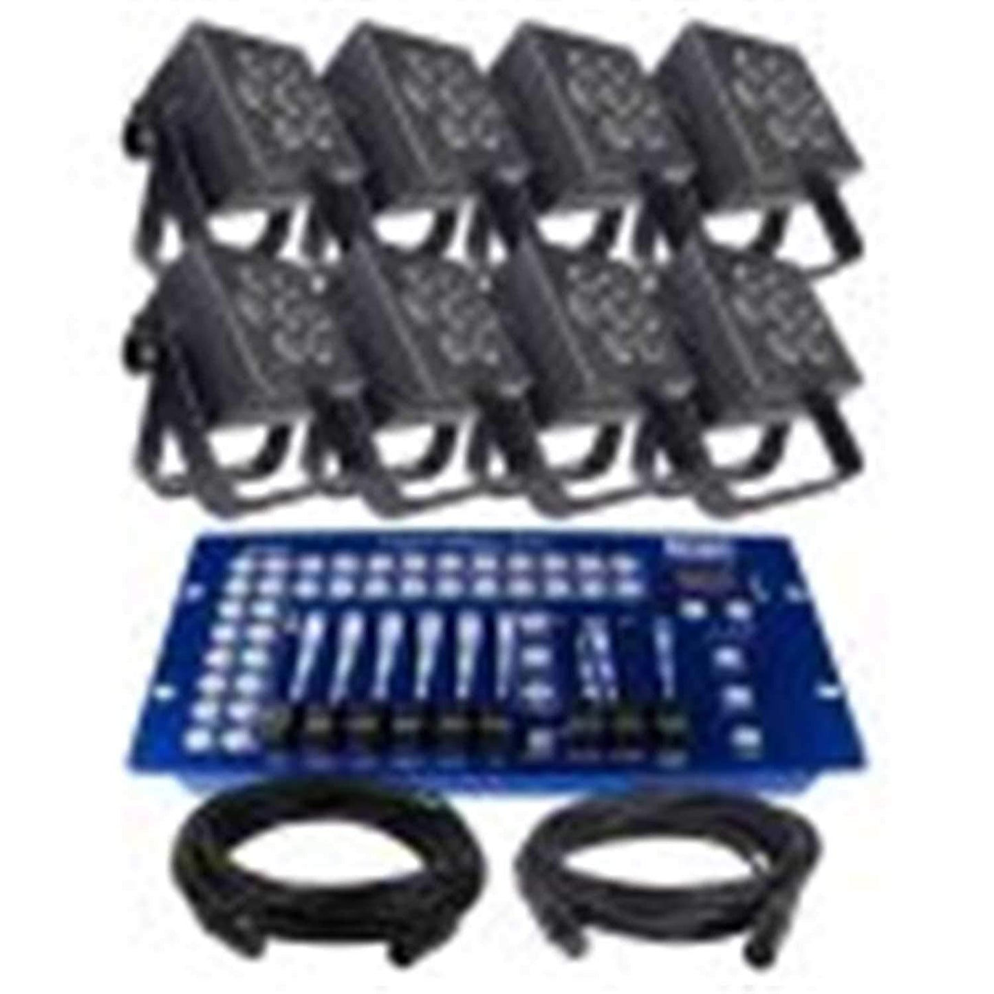 Blizzard HotBox 5 RGBAW LED Wash 8-Pack Lighting System - PSSL ProSound and Stage Lighting
