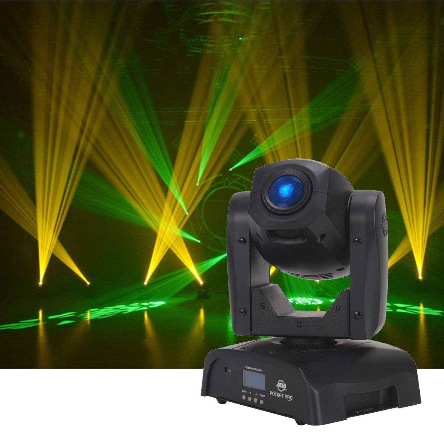 ADJ American DJ Pocket Pro 25-Watt LED Mini Moving Head Light 4-Pack - PSSL ProSound and Stage Lighting