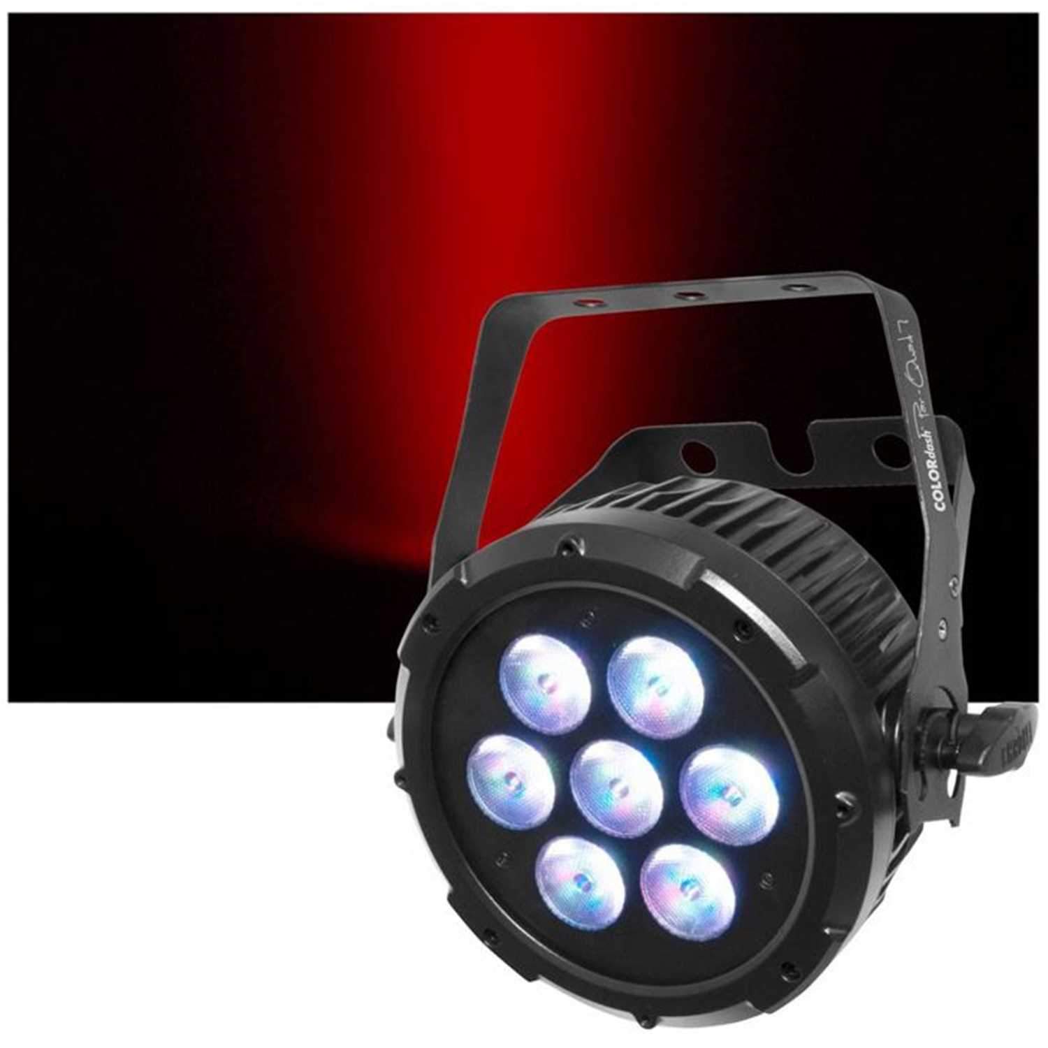 Chauvet COLORdash Par-Quad 7 Wash Light 8-Pack with Gator Bags & Accessories - PSSL ProSound and Stage Lighting