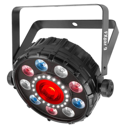 Chauvet FXpar 9 RGB Plus UV COB LED Light 8-Pack with Gator Bags - PSSL ProSound and Stage Lighting