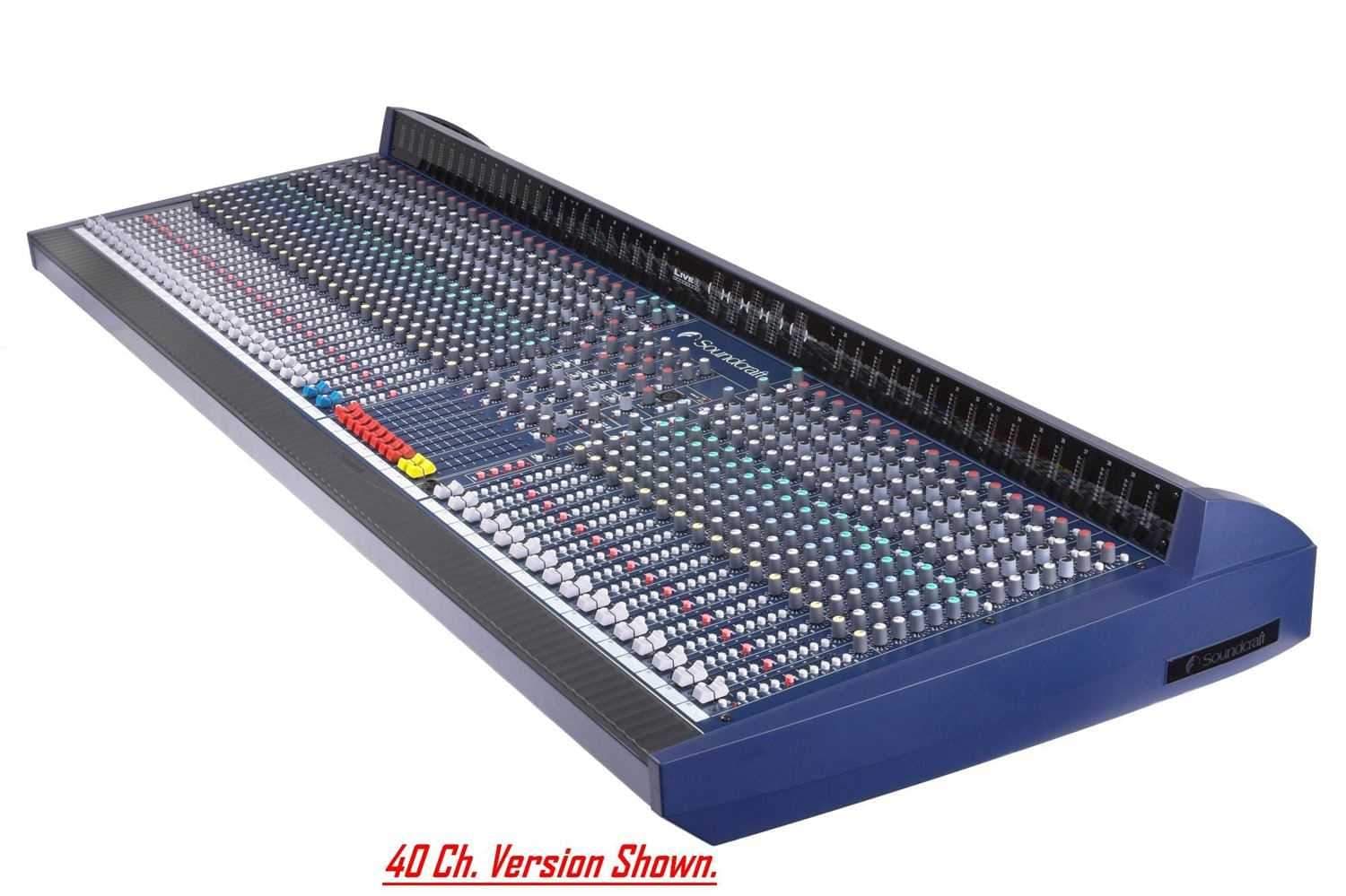 Soundcraft Live 8 24 Channel Mixer Live Console - PSSL ProSound and Stage Lighting
