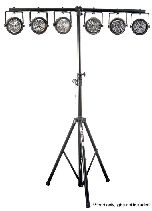 On Stage LS7720QIK 10 Foot Light Stand with 2 Bars - PSSL ProSound and Stage Lighting