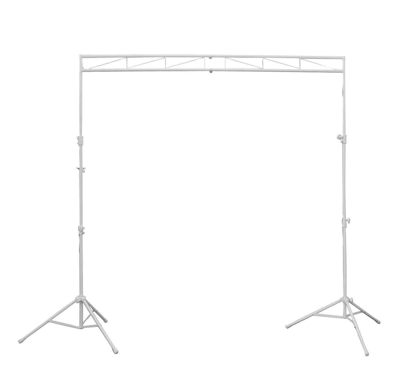 Odyssey LTMTS8WHT 8ft White Portable Truss System - PSSL ProSound and Stage Lighting