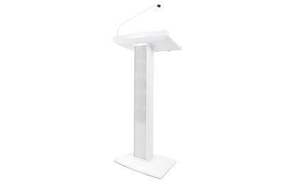Denon Pro Amplified Speaker Lectern in White - PSSL ProSound and Stage Lighting