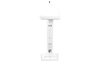 Denon Pro Amplified Speaker Lectern in White - PSSL ProSound and Stage Lighting