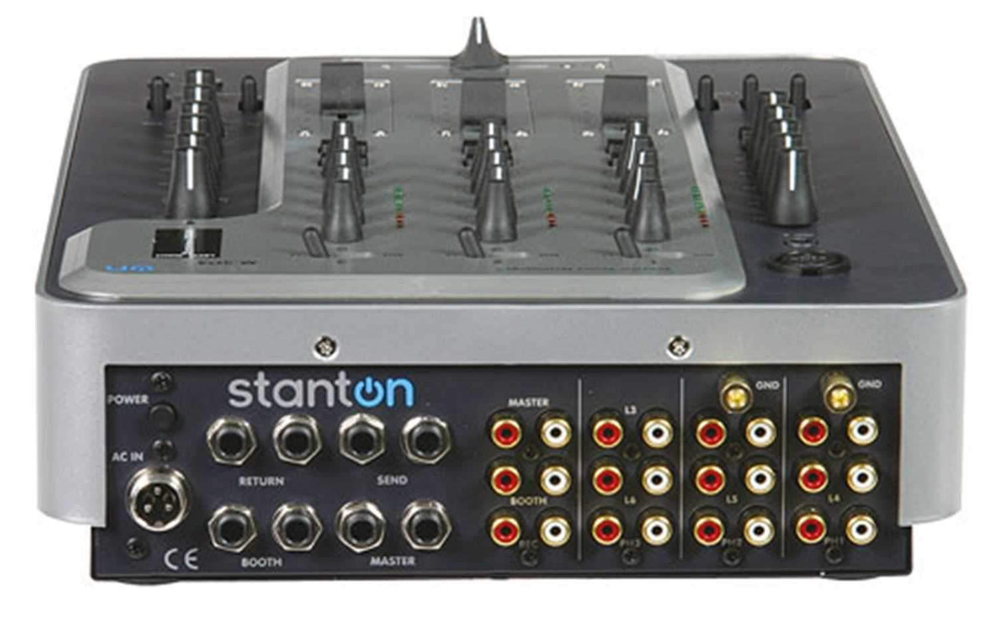 Stanton M304 10 3 Channel Dance Mixer P&G Crosfad - PSSL ProSound and Stage Lighting