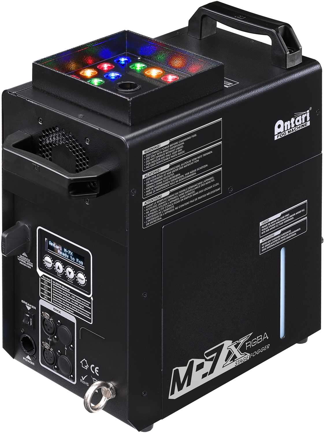 Antari M-7X RGBA LED Vertical Fog Machine - PSSL ProSound and Stage Lighting