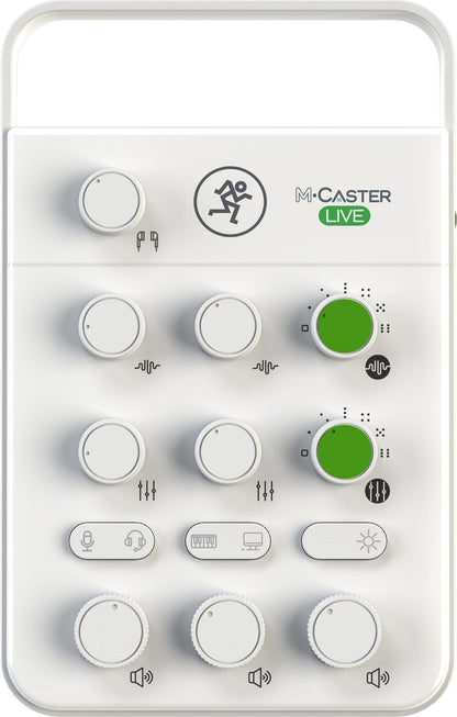 Mackie M-Caster Live Portable Stream Mixer White - PSSL ProSound and Stage Lighting