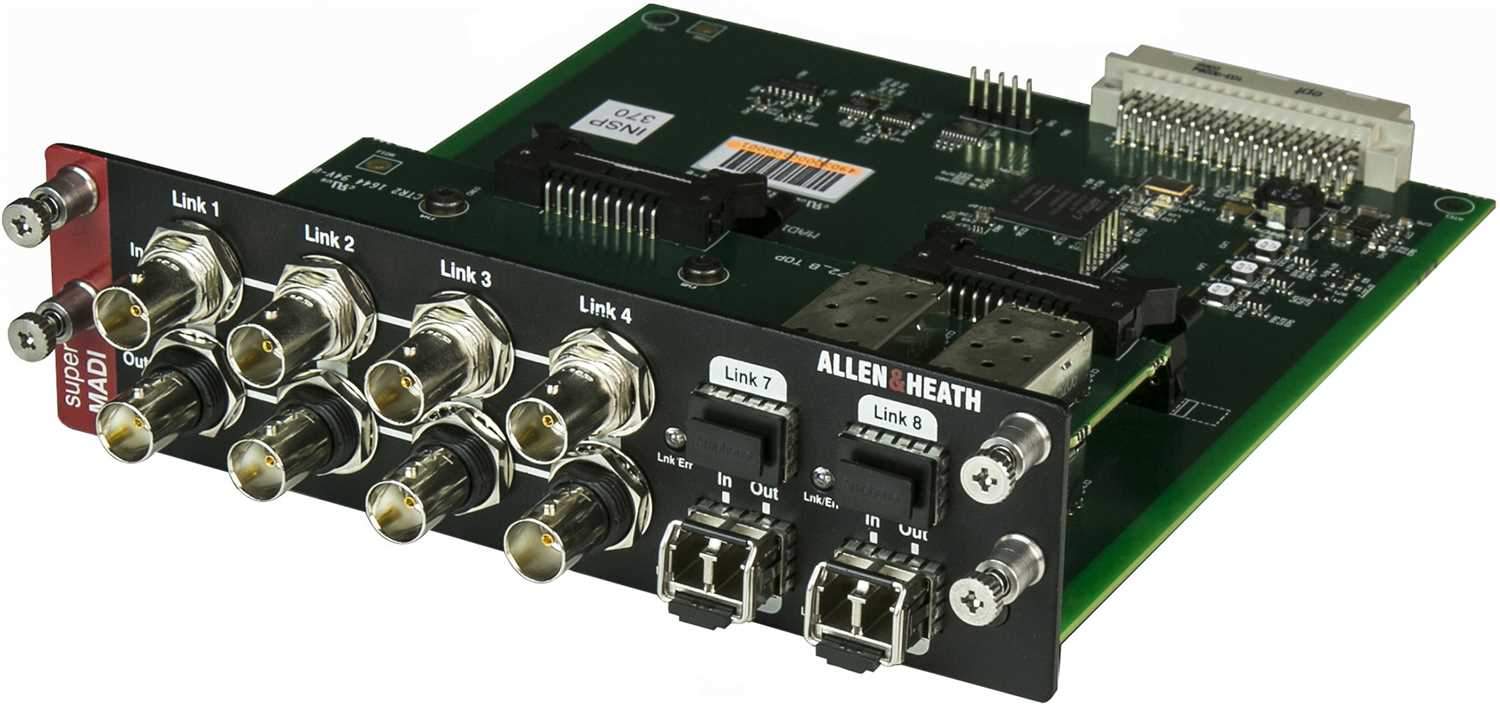 Allen & Heath superMADI dLive Audio Network Card - PSSL ProSound and Stage Lighting
