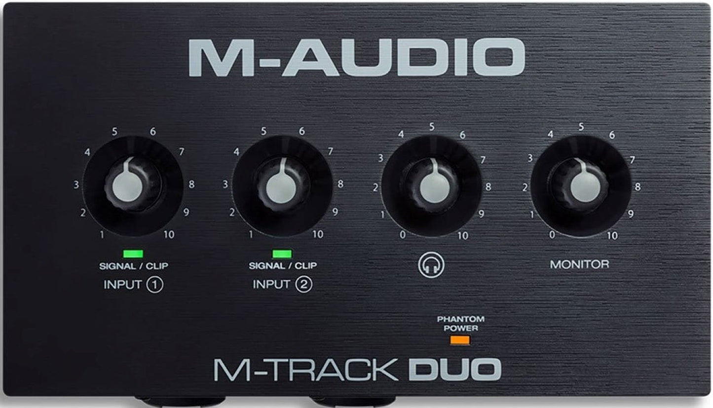 M-Audio M-Track Duo USB Audio Interface - ProSound and Stage Lighting