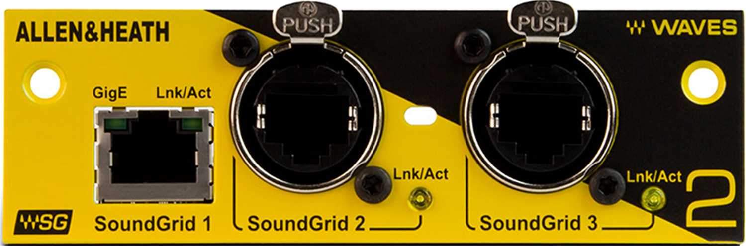 Allen & Heath M-WAVES V2 Audio Networking Card - PSSL ProSound and Stage Lighting
