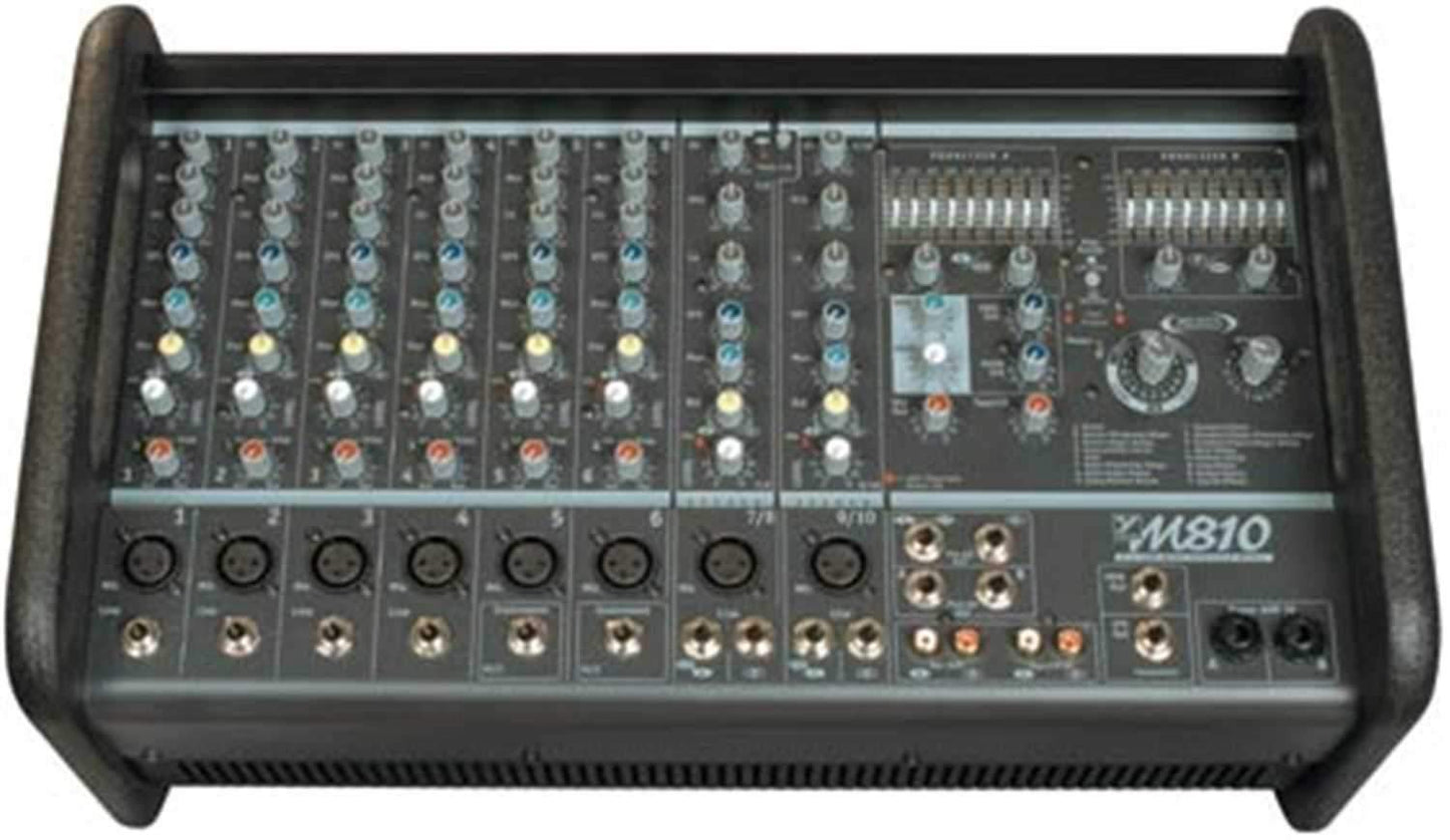 Yorkville M810-2 2X 400W 10 Input Powered Mixer - PSSL ProSound and Stage Lighting