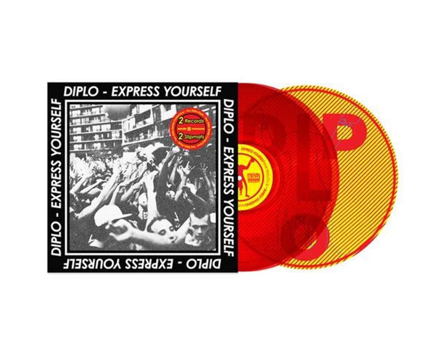 Serato Diplo Express Yourself Control Vinyl 2Pk - PSSL ProSound and Stage Lighting
