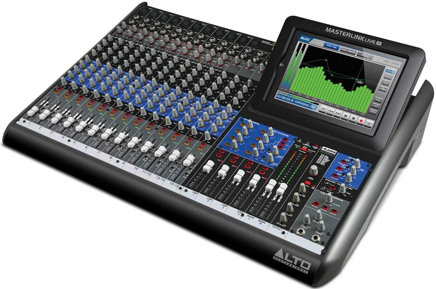 Alto Professional MASTERLINK LIVE16 16-Channel Mixer-iPad Dock - PSSL ProSound and Stage Lighting