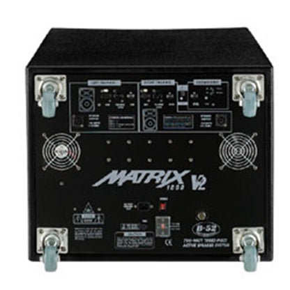 B52 MATRIX-1000V2 3-Piece Powered Speaker System - PSSL ProSound and Stage Lighting