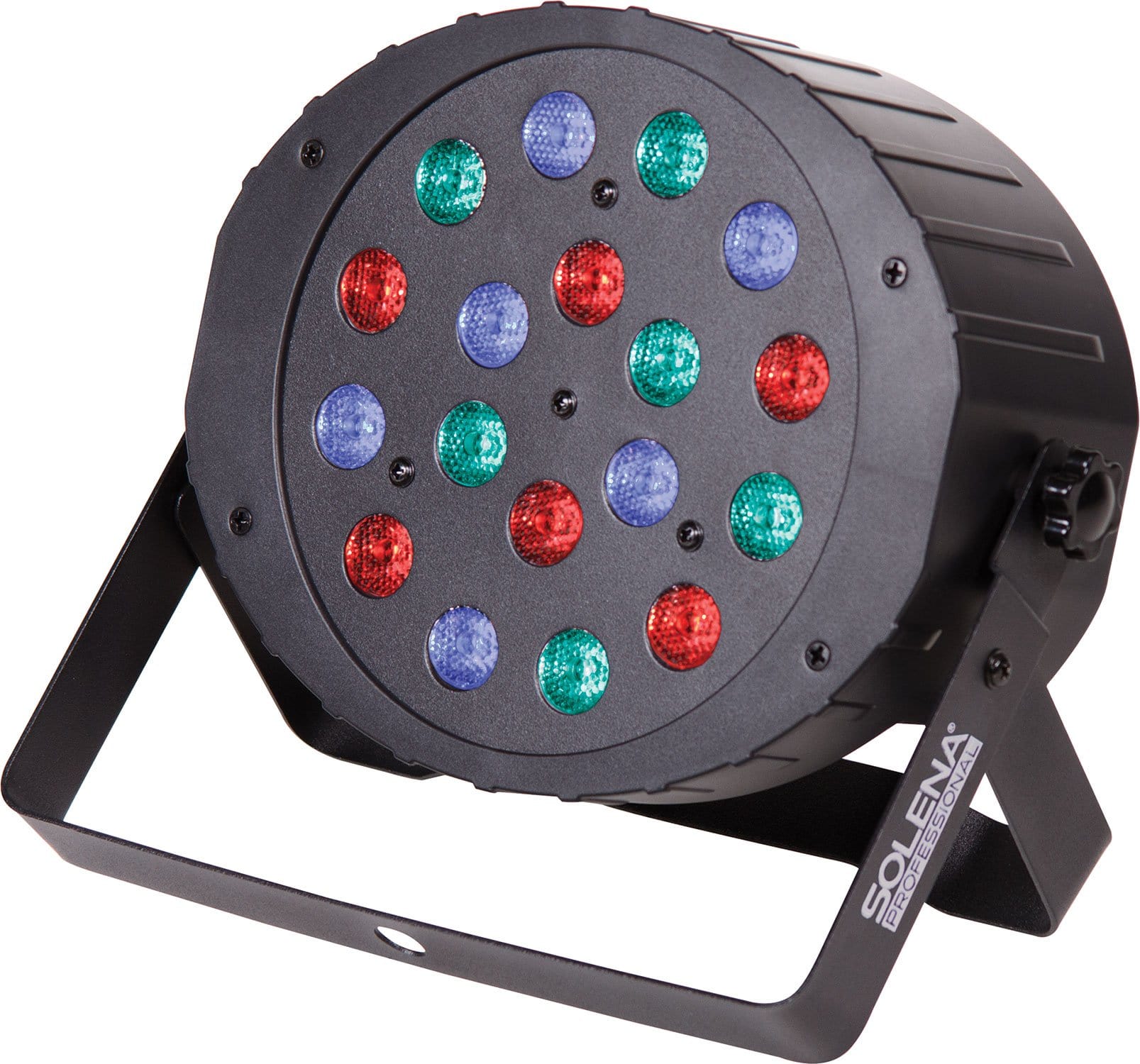 Solena Max Par 18 18x1-Watt RGB DMX LED Wash Light - PSSL ProSound and Stage Lighting