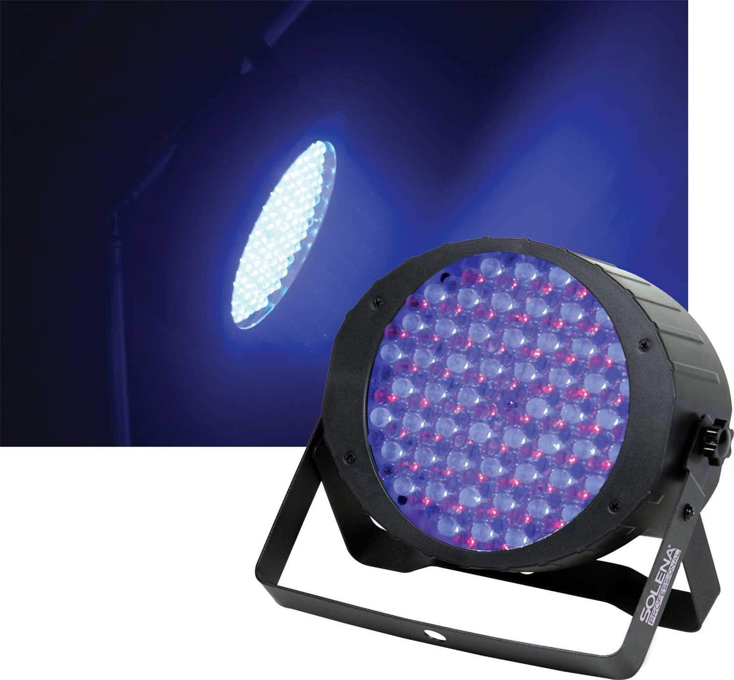 Solena Max Par 20 RGB 20 Watt DMX LED Wash Light - PSSL ProSound and Stage Lighting