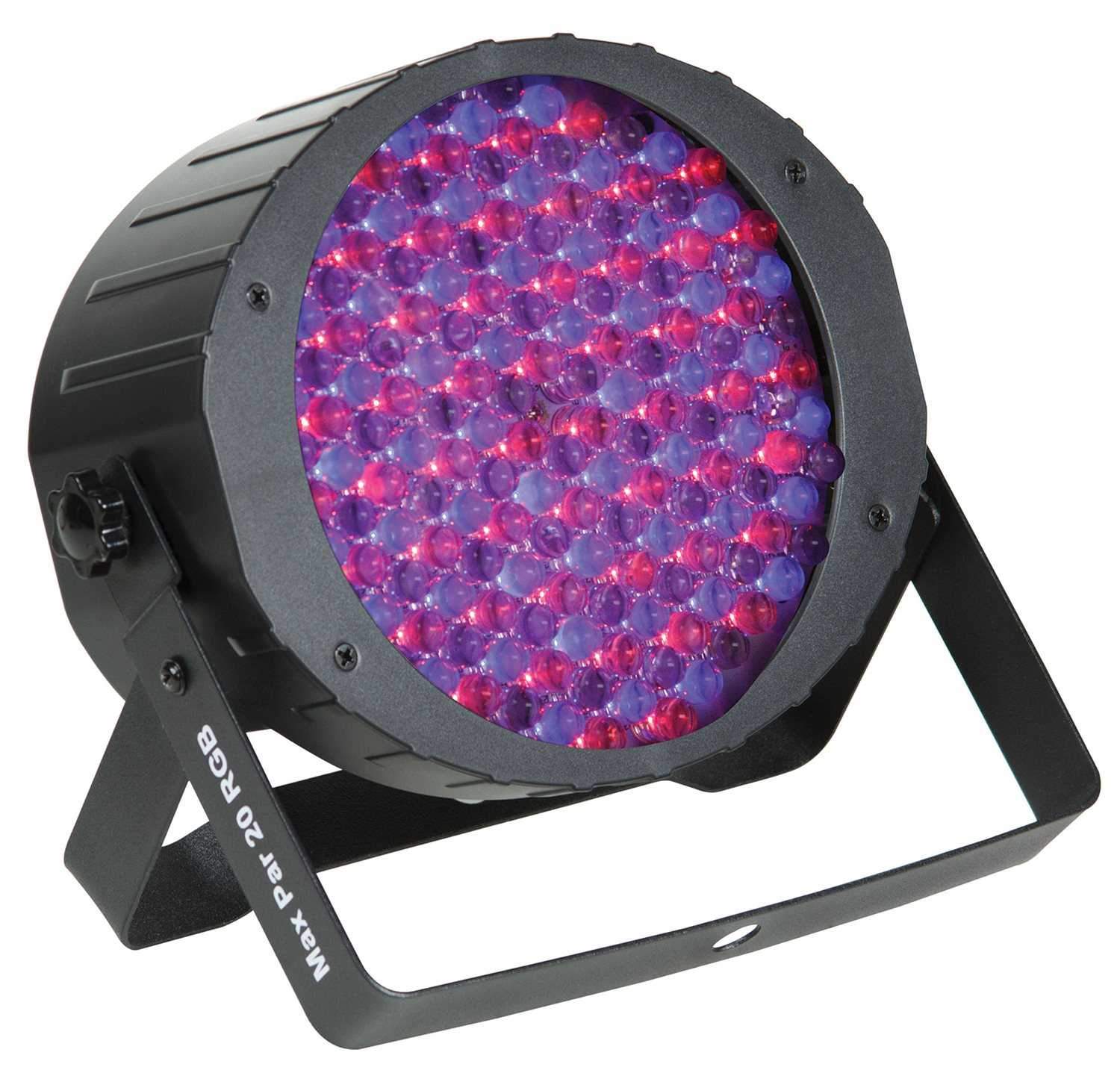 Solena Max Par 20 RGB 20 Watt DMX LED Wash Light - PSSL ProSound and Stage Lighting