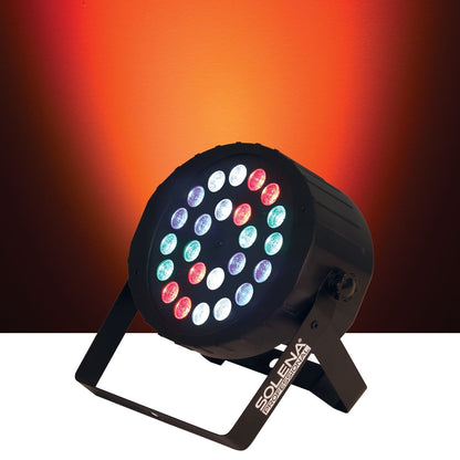 Solena Max Par 24 Quad 24x1W RGBW DMX LED Wash Light - PSSL ProSound and Stage Lighting