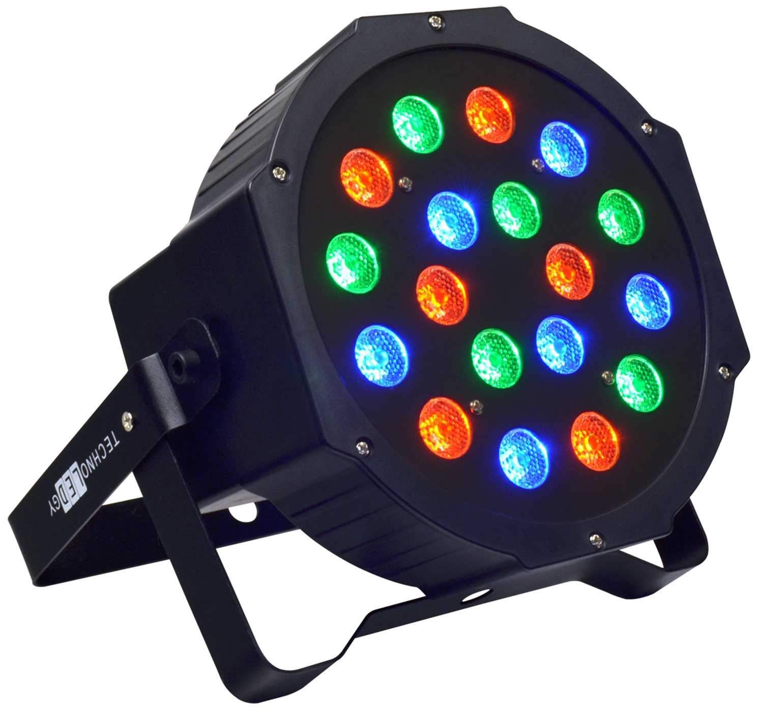 TechnoLEDgy Max Par 54 Watt 18x3 DMX RGB LED Light - PSSL ProSound and Stage Lighting