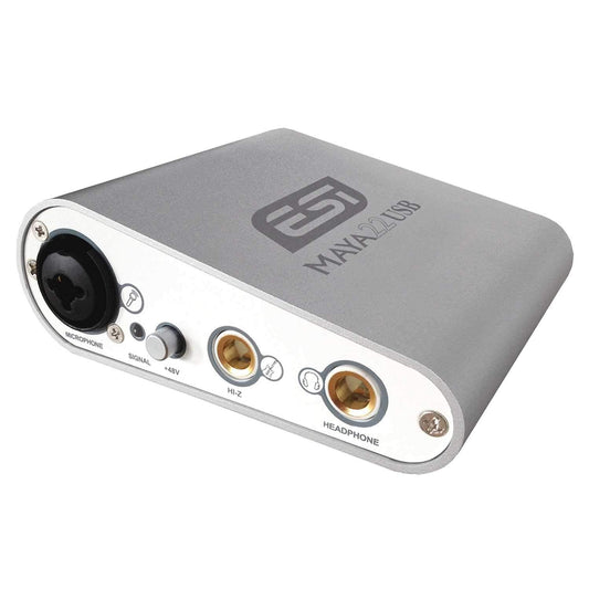 ESI MAYA22 USB 2-in / 2-out 24-bit Audio Interface - PSSL ProSound and Stage Lighting