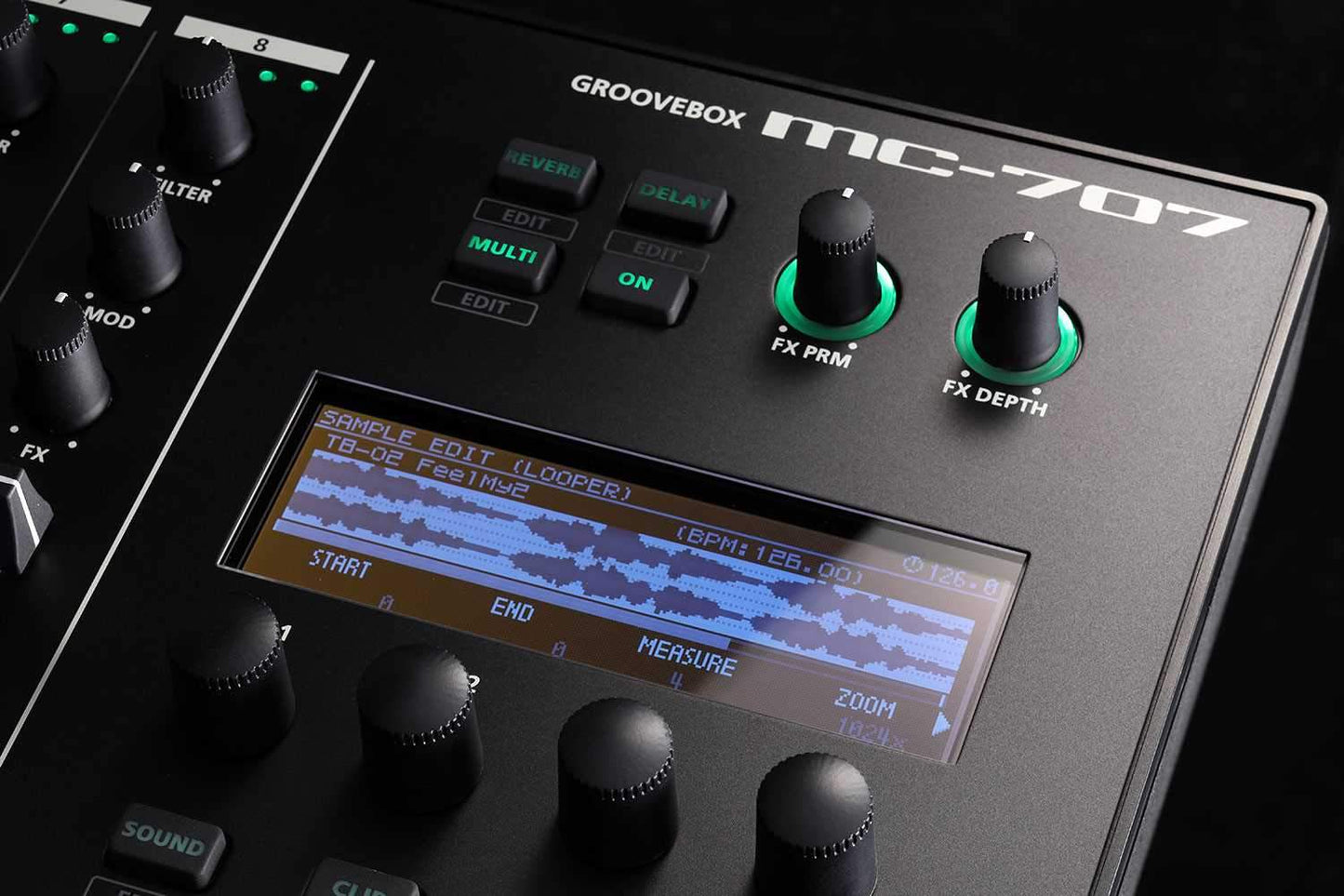 Roland MC-707 Groovebox Sequencer - PSSL ProSound and Stage Lighting