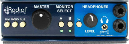 Radial MC3 Passive Studio Monitor Controller - PSSL ProSound and Stage Lighting