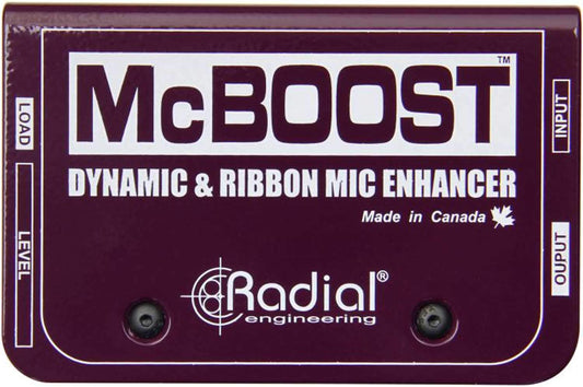 Radial McBoost Mic Signal Booster - PSSL ProSound and Stage Lighting