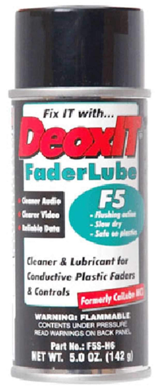 DeoxIT Fader Lubricant Aerosol Spray 5 oz - PSSL ProSound and Stage Lighting
