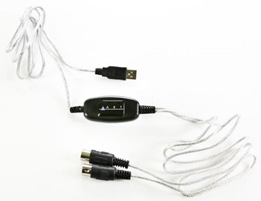 ART MConnect MiDI In/Out Via USB Cable - PSSL ProSound and Stage Lighting