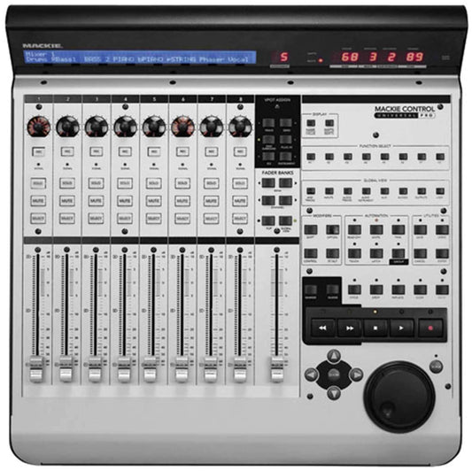 Mackie MCU Pro DAW Control Surface with Motorized Faders - PSSL ProSound and Stage Lighting