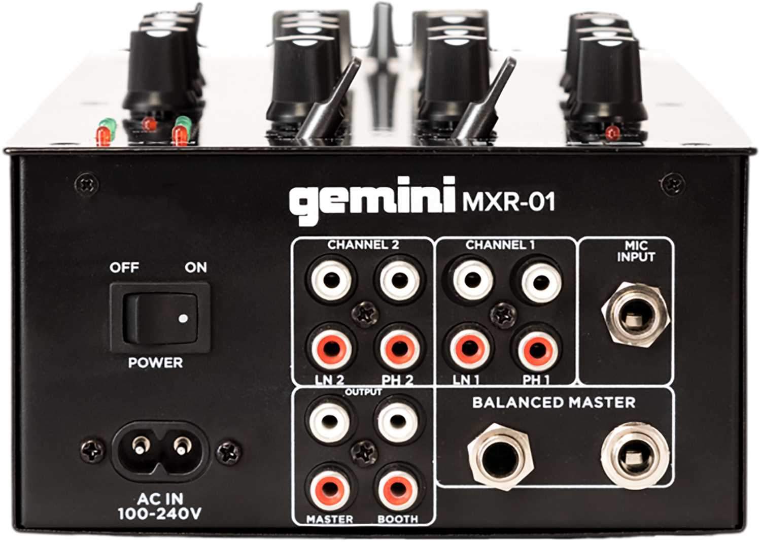 Gemini MDJ-500 Media Player Pair with 2-Channel Mixer - PSSL ProSound and Stage Lighting