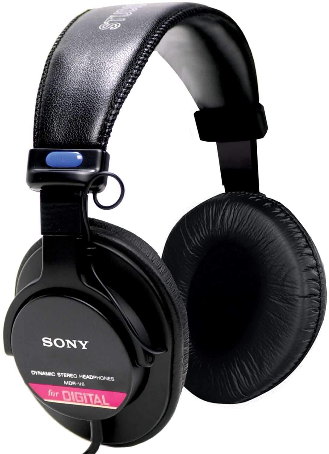 Sony MDRV6 Pro Studio Monitoring Headphones - PSSL ProSound and Stage Lighting