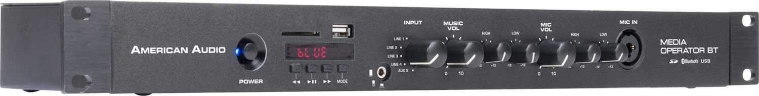 American Audio Media Operator BT Rackmount Mixer - PSSL ProSound and Stage Lighting