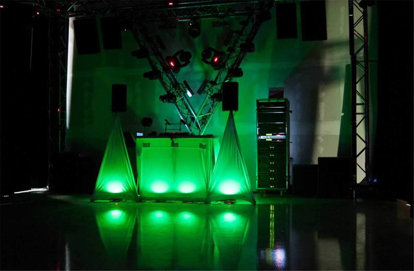 American DJ Mega Go Flood Par Battery Powered LED - PSSL ProSound and Stage Lighting