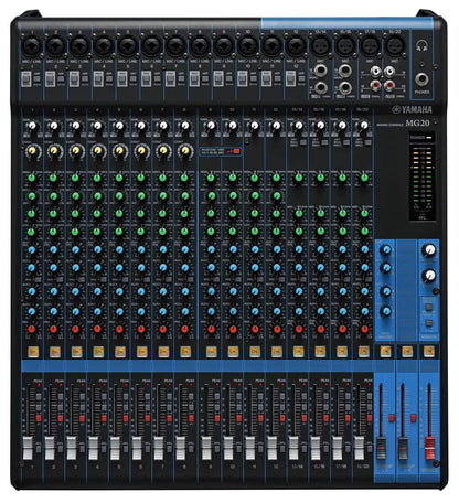 Yamaha MG20 20 In Live Sound PA Mixer - PSSL ProSound and Stage Lighting