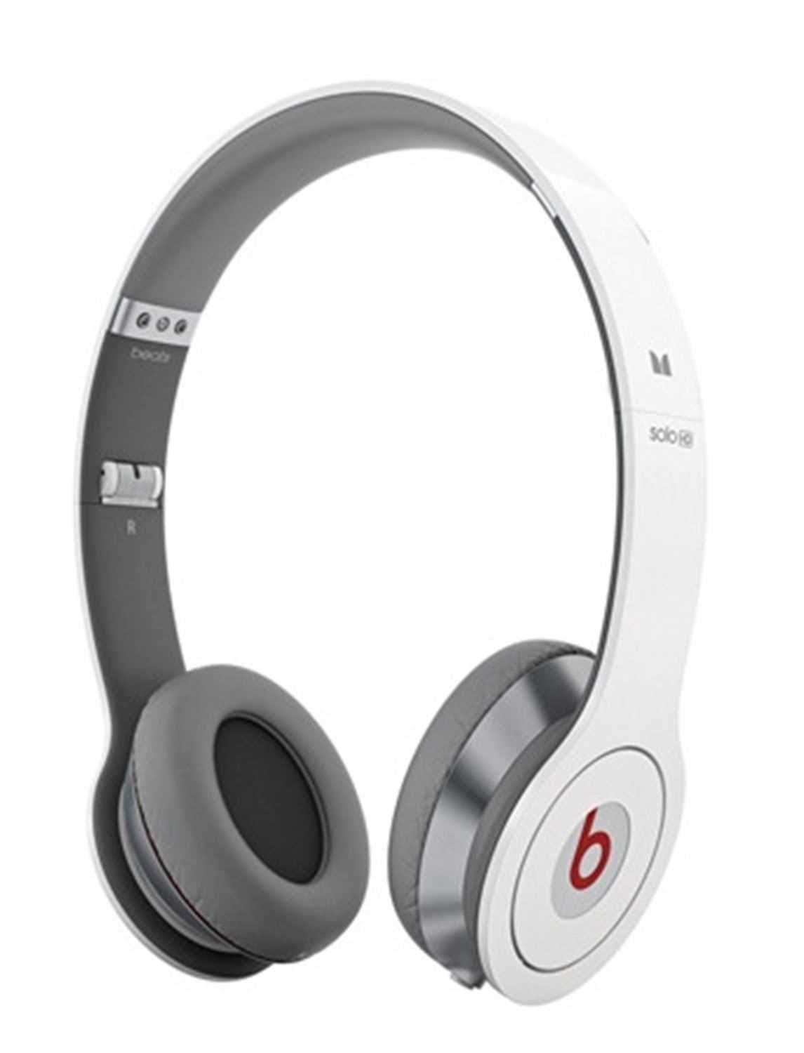 Monster Beats Solo By Dr Dre HD Headphones - White - PSSL ProSound and Stage Lighting
