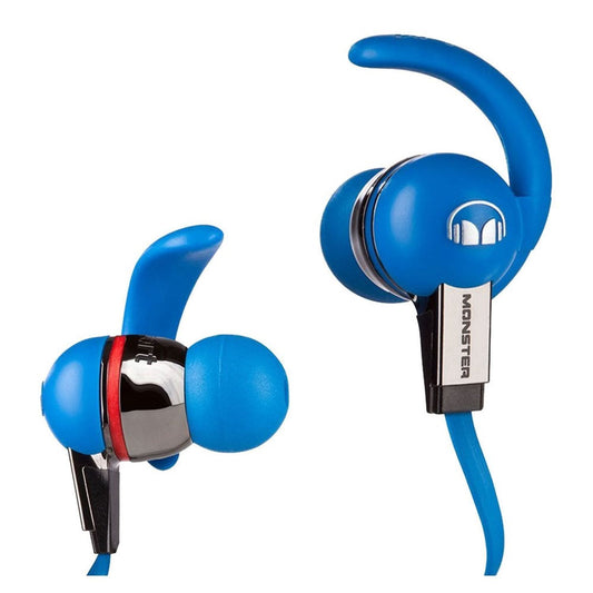 Monster iSport Athletic In Ear Headphones - Blue - PSSL ProSound and Stage Lighting