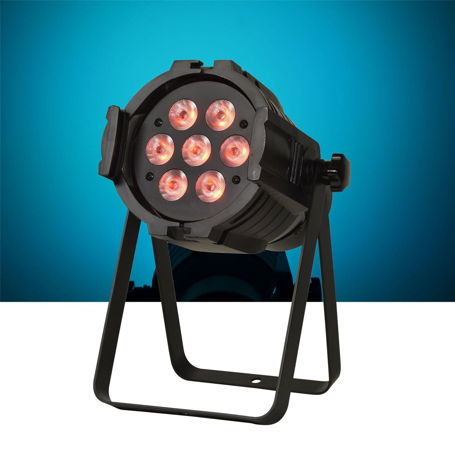 ColorKey MicroPar HEX 7 RGBAW Plus UV LED Wash Light - PSSL ProSound and Stage Lighting