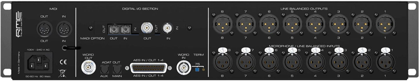 RME MIC1 Micstasy 8-channel Remote Controllable High-End Microphone Preamp - PSSL ProSound and Stage Lighting